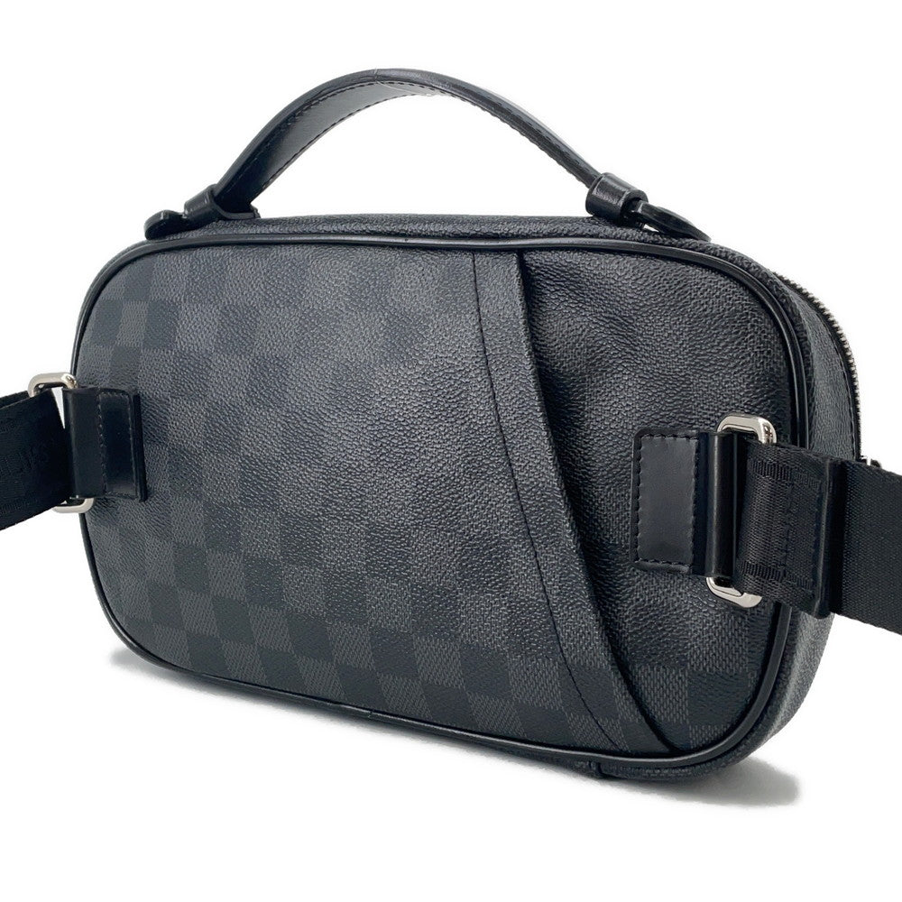Louis Vuitton Ambler NoirN41289 Graphite Damier Handbag