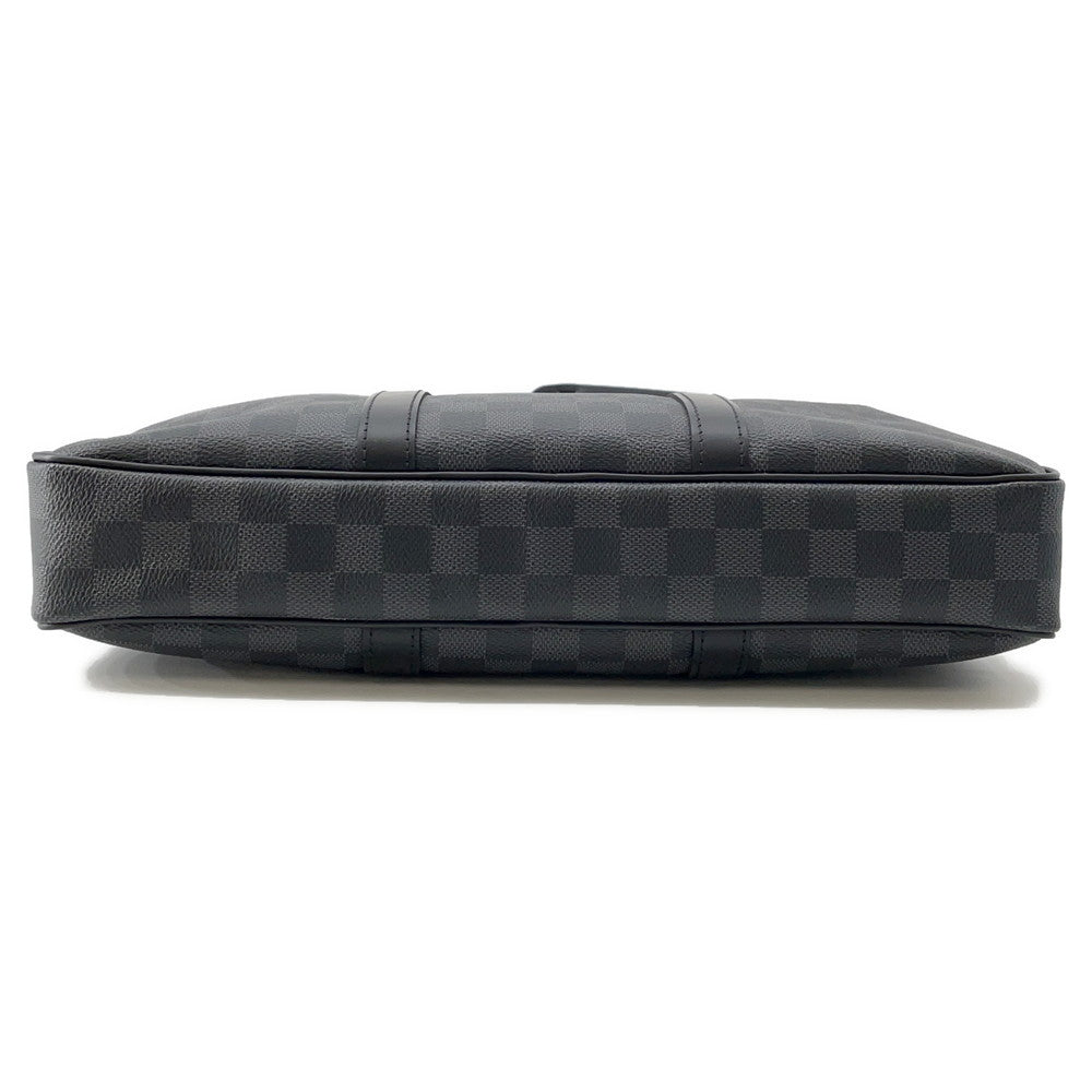 Louis Vuitton Port Documan Voyajaj NoirN41478 Graphite PM Damier Handbag