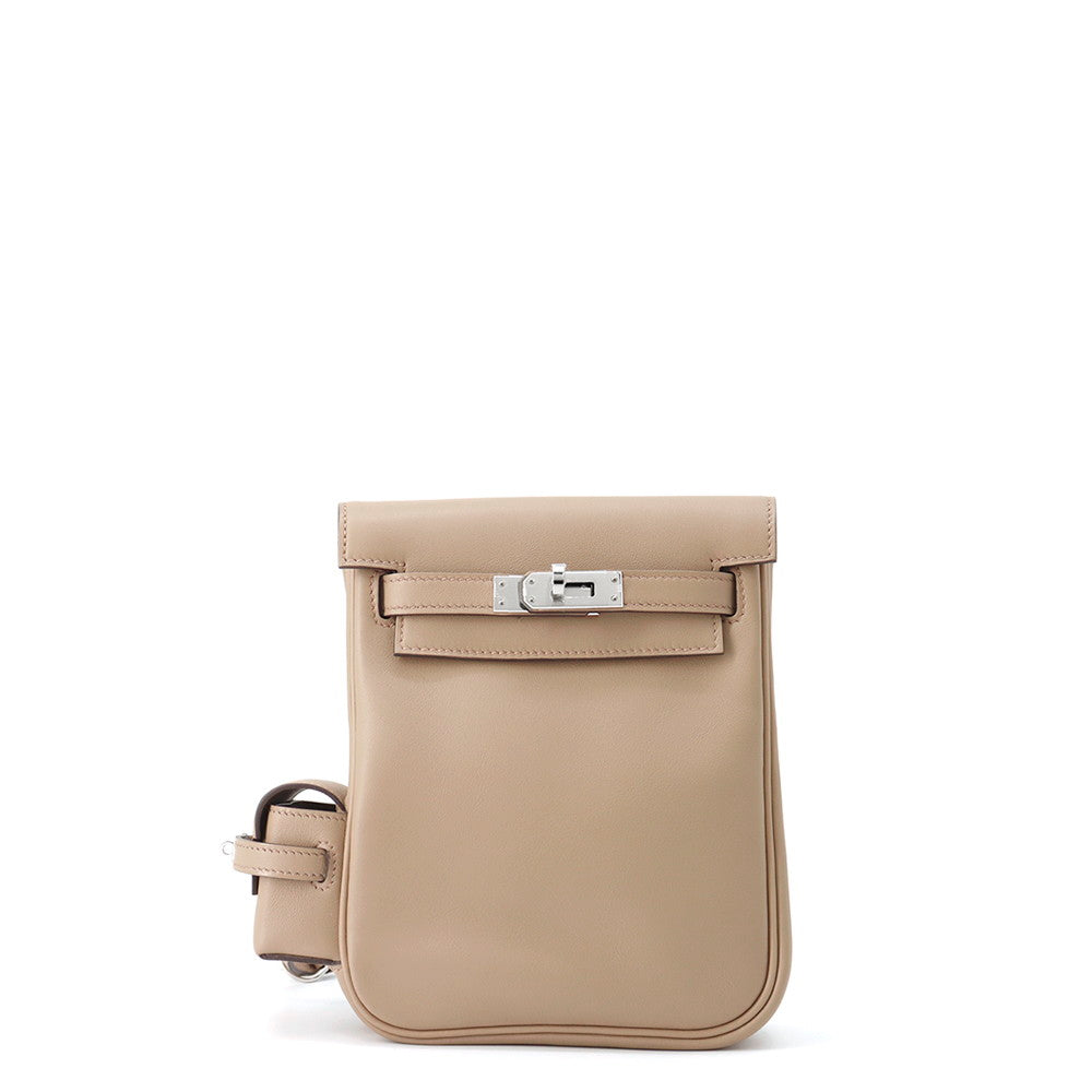 Kelly Jump Marfa Swift Handbag Leather Beige Travel Bag