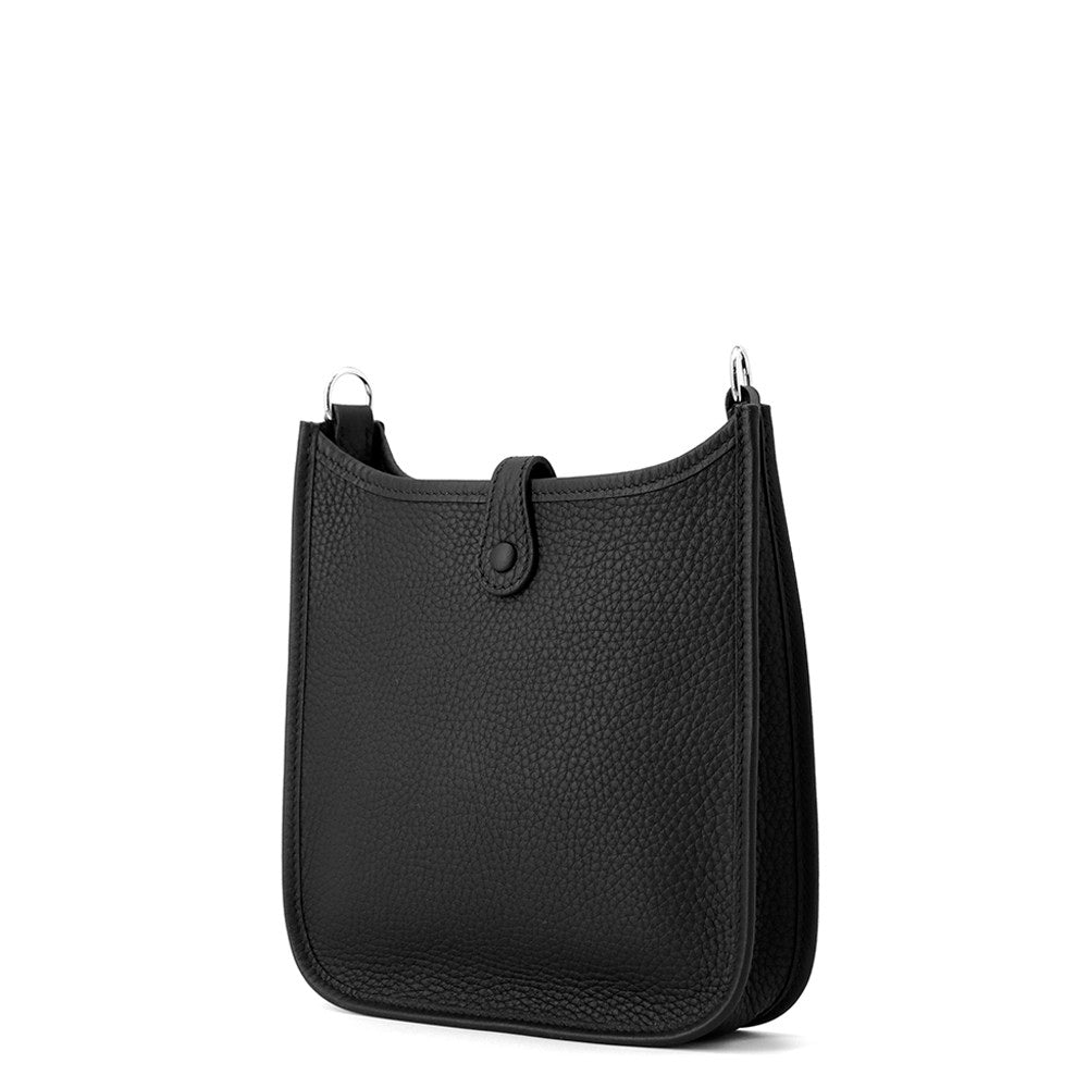 Evelyne Amazon Short Taurillon Clemence Size Tpm Black Travel Bag