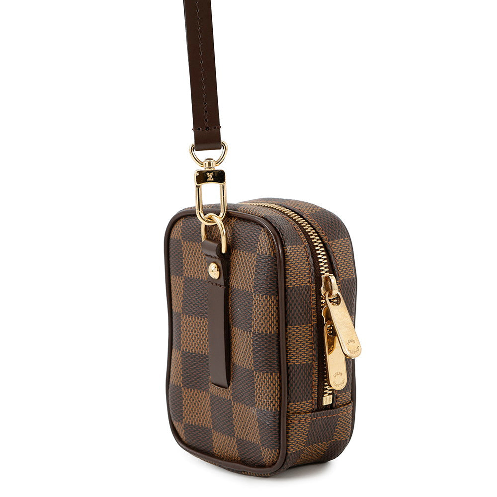 Louis Vuitton Etui Okapi BrownN61738 Ebene Damier Canvas Handbag