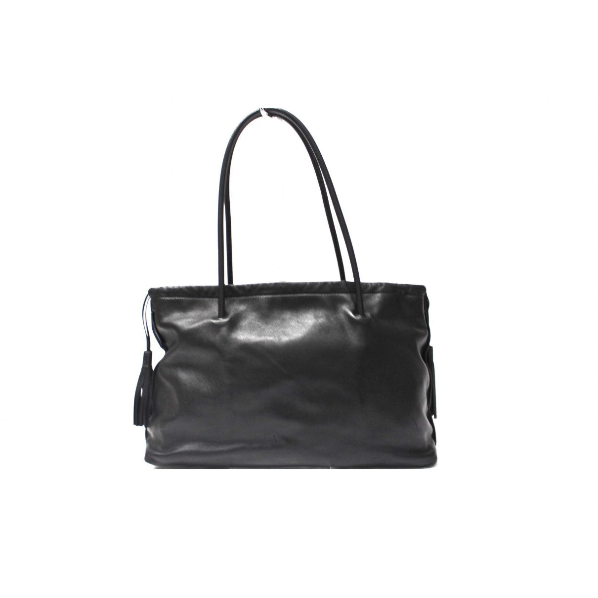 Gucci black leather handbag