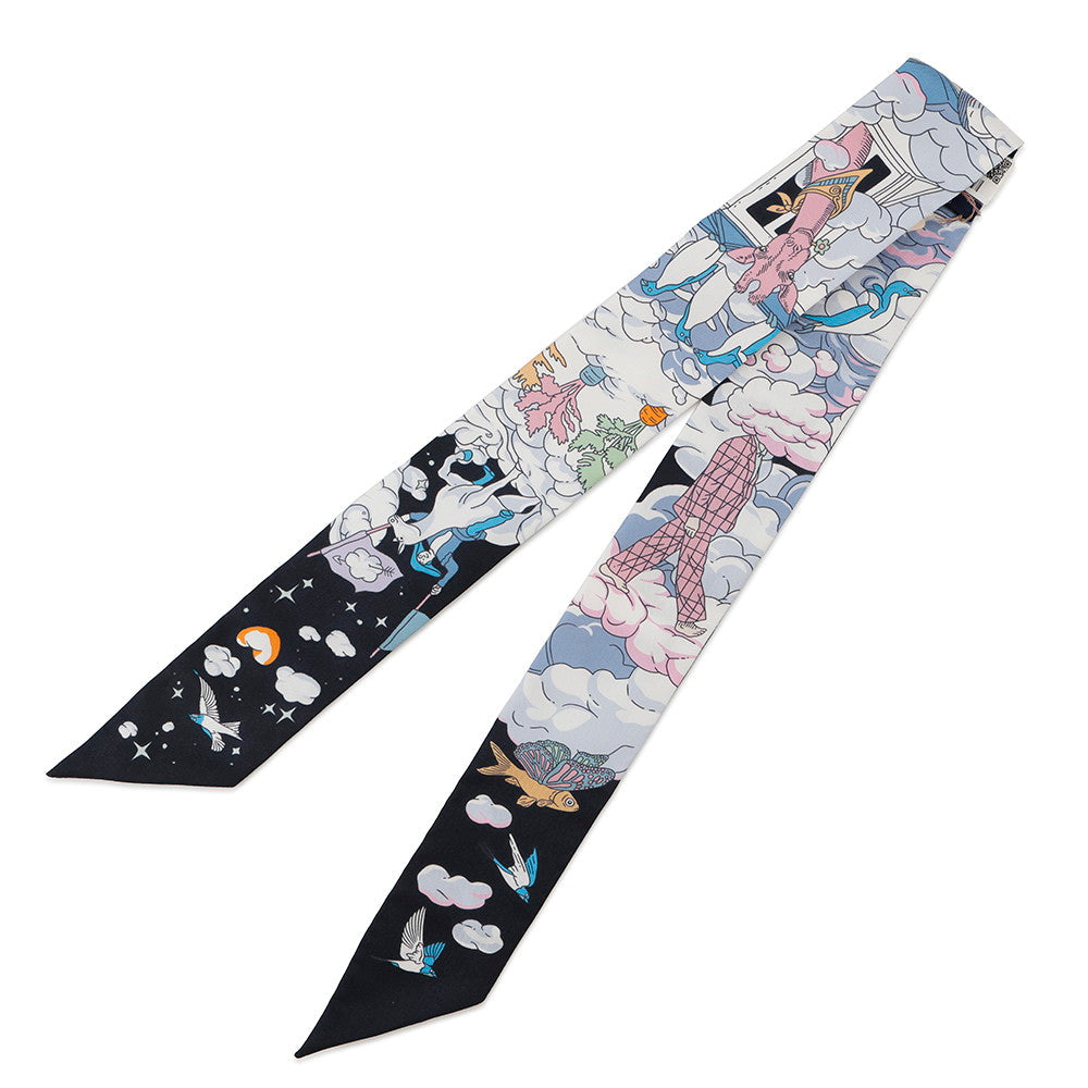 Twilly My Cloud Blueã»Noir Mauve Multicolorh S Travel Bag
