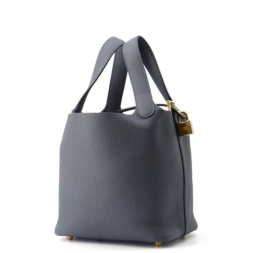 Picotin Lock Grimist Taurillon Clemence Size Pm Travel Bag