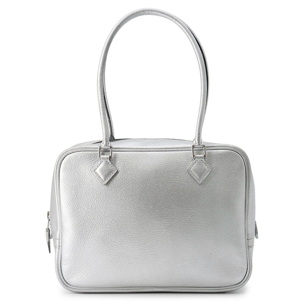 Plume Olympic Limited Chevre Myzore Goatskin Size Silver Mini Travel Bag