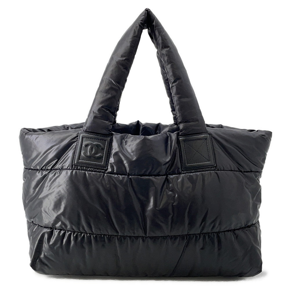 Chanel Coco Cocoon BlackA47107 Nylon Tote Bag