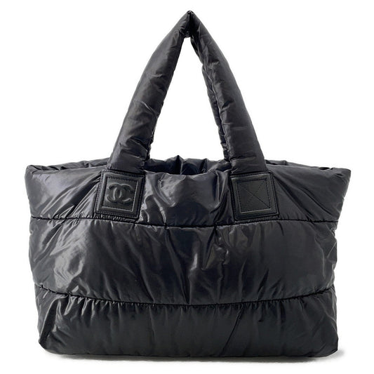 Chanel Coco Cocoon BlackA47107 Nylon Tote Bag