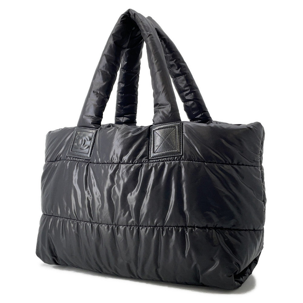 Chanel Coco Cocoon BlackA47107 Nylon Tote Bag
