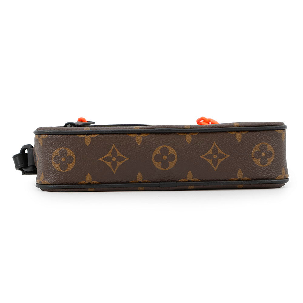 Louis Vuitton Pochette Volga NoirM44458 Solar Powered Monogram Clutch Bag