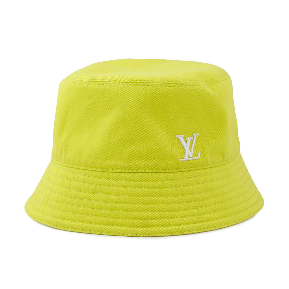 Louis Vuitton Neon Reversible Bucket Hat Monogram Yellow