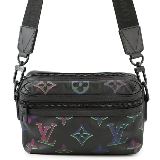 Louis Vuitton comet messenger NoirM22495 ・Pattern Monogram Leather Calf Crossbody Bag