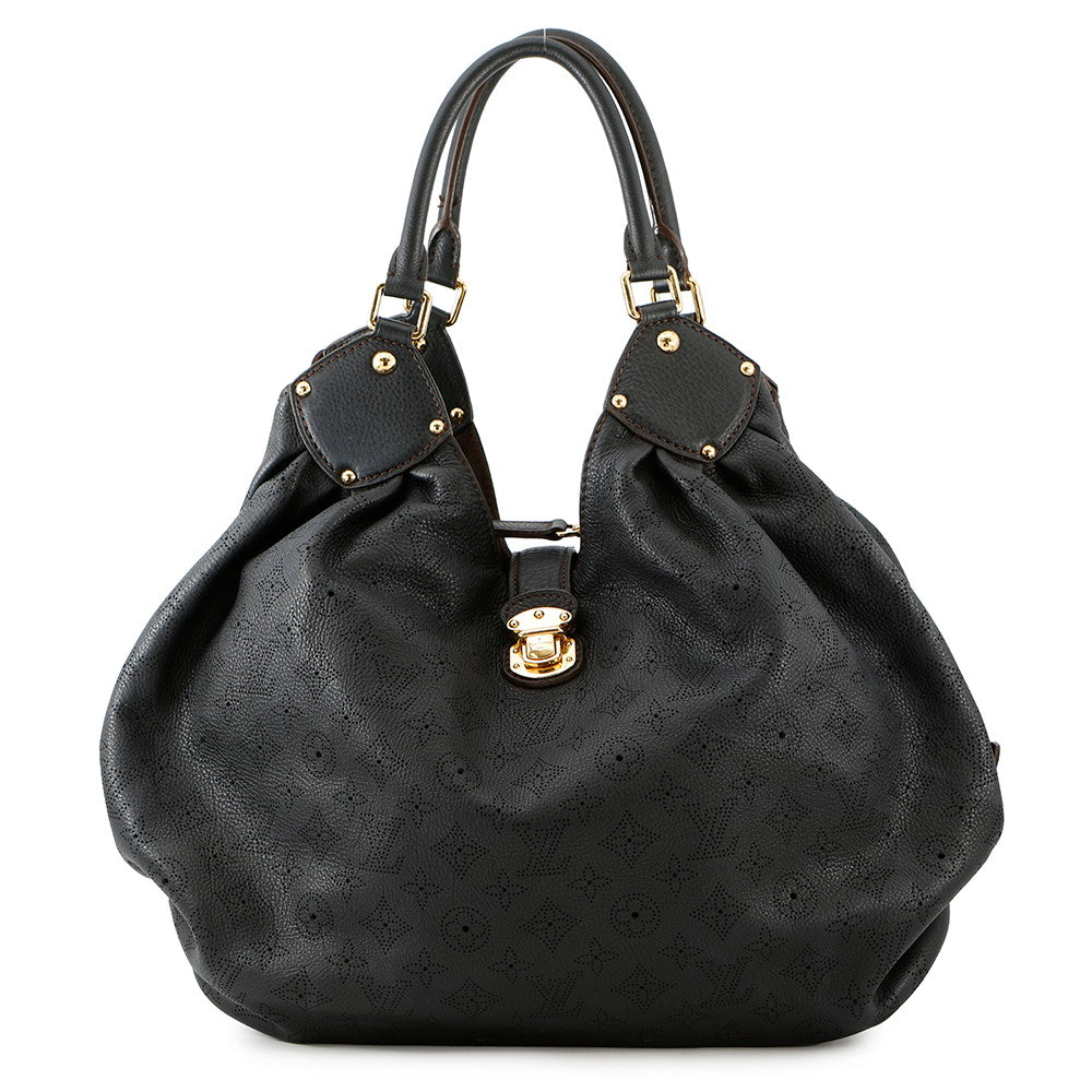 Louis Vuitton Mahina NoirM95765 Mahina Size L Monogram Handbag