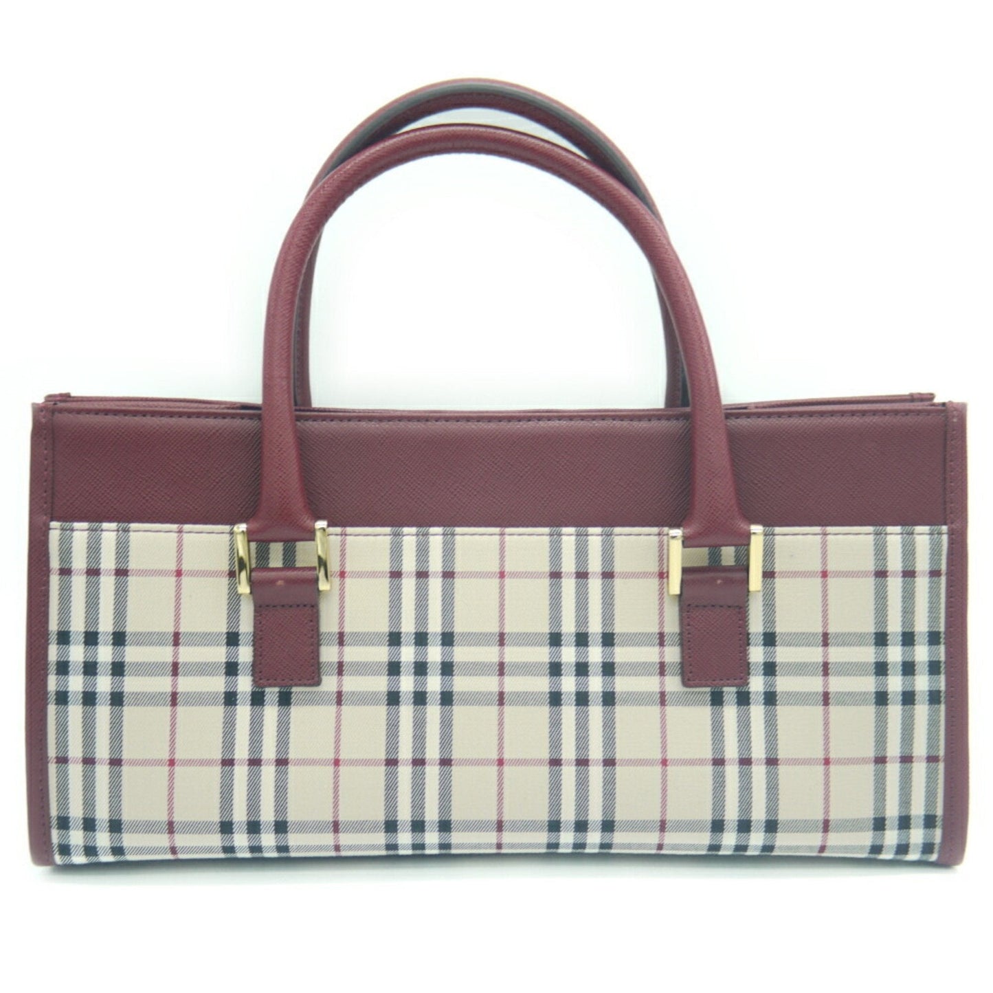 Burberry Luxury Nova Check Handbag Travel Bag Check Handbag 204