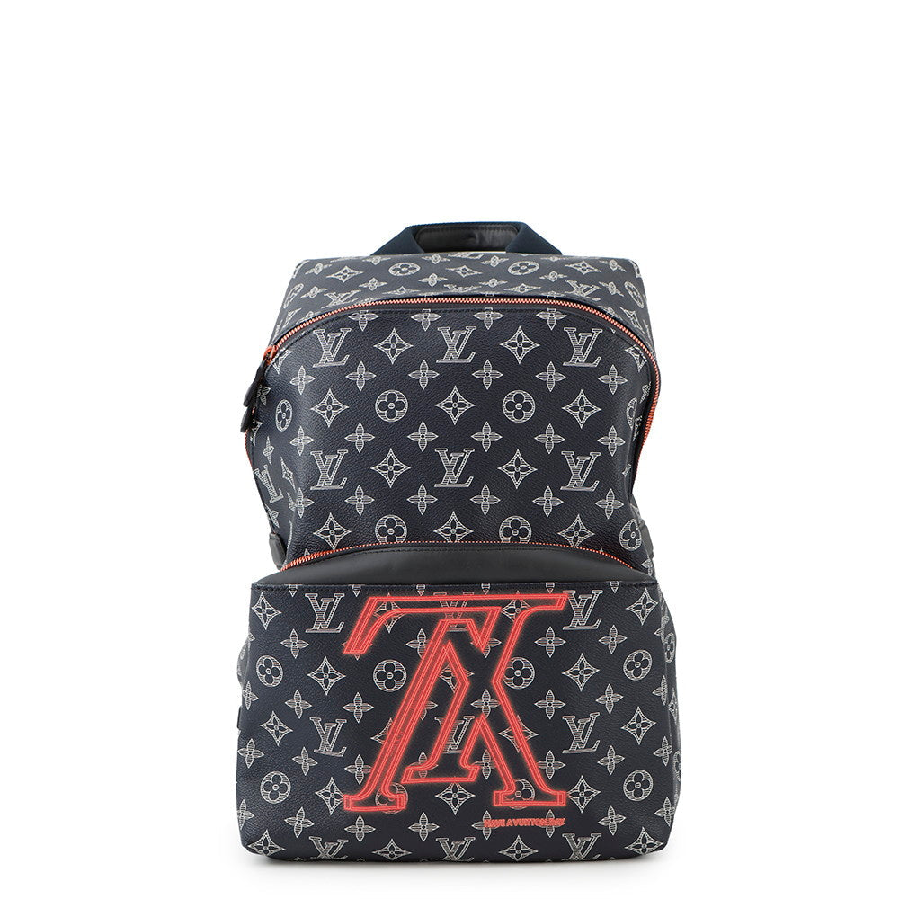 Louis Vuitton Apollo・Backpack NavyM43676 Ink Monogram
