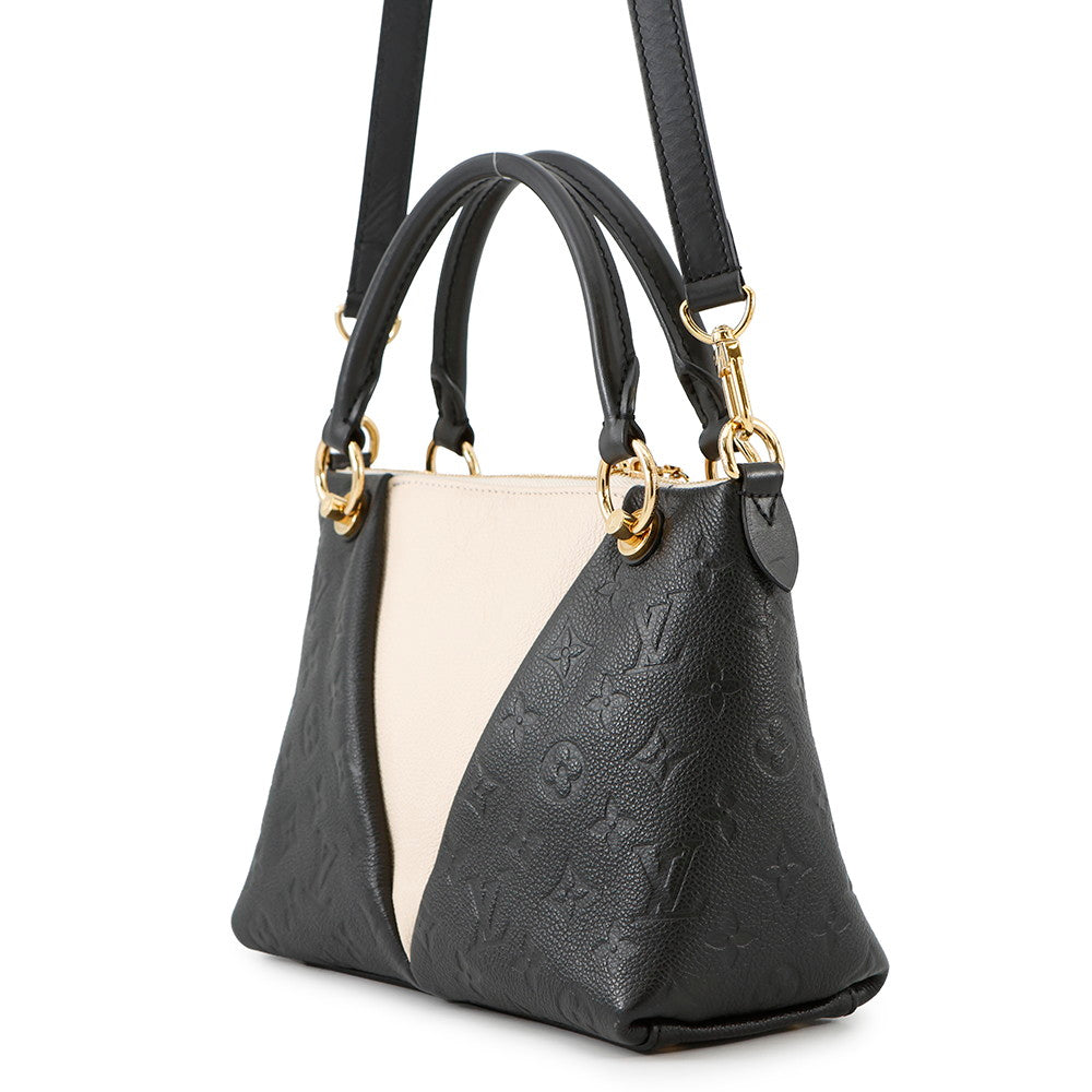 Louis Vuitton V NoirM44418 Monogram Leather Empreinte Tote Bag