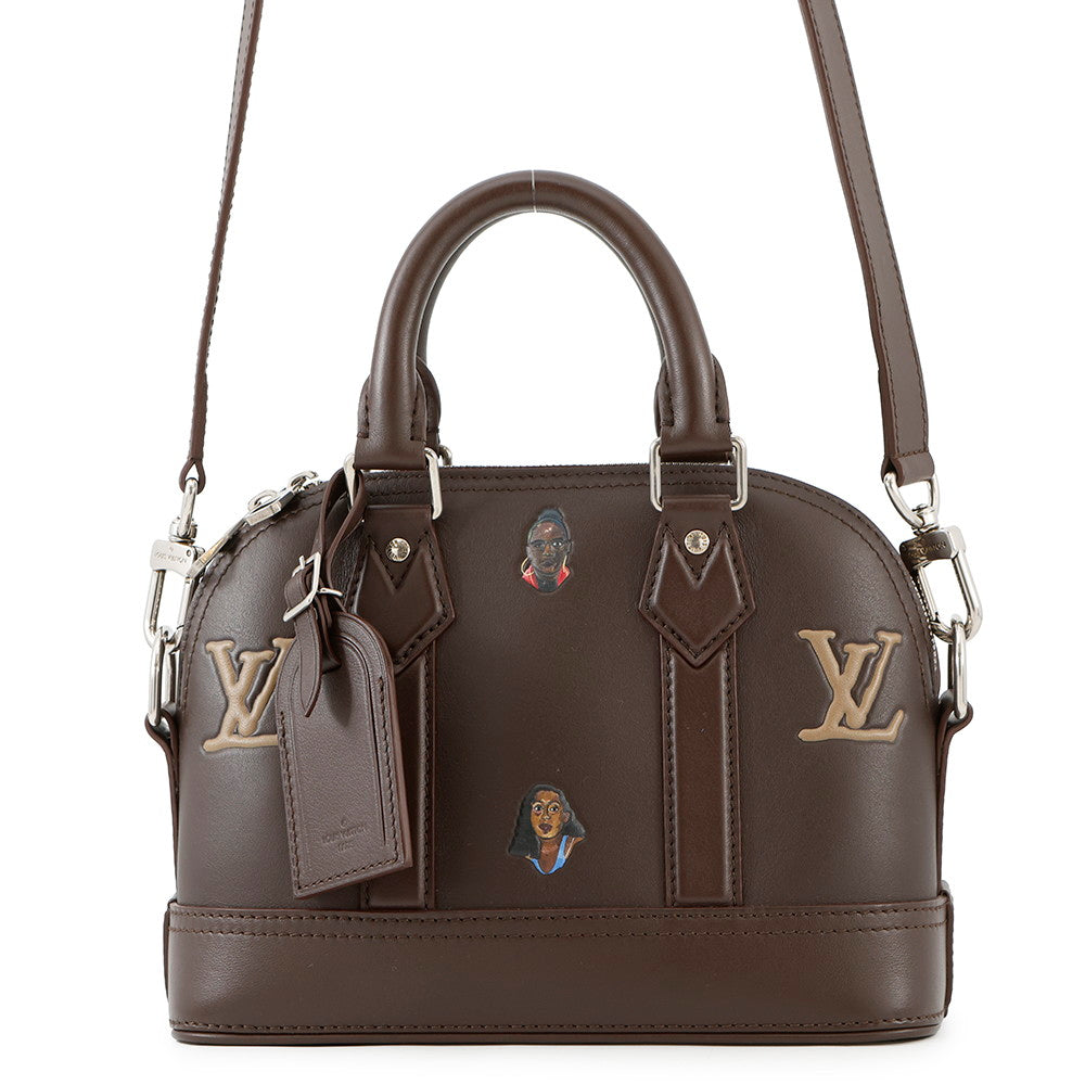 Louis Vuitton Alma Henry Taylor BrownM24520 Leather Calf Handbag