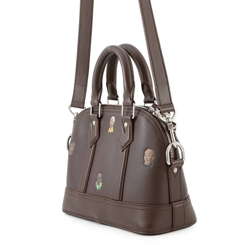Louis Vuitton Alma Henry Taylor BrownM24520 Leather Calf Handbag