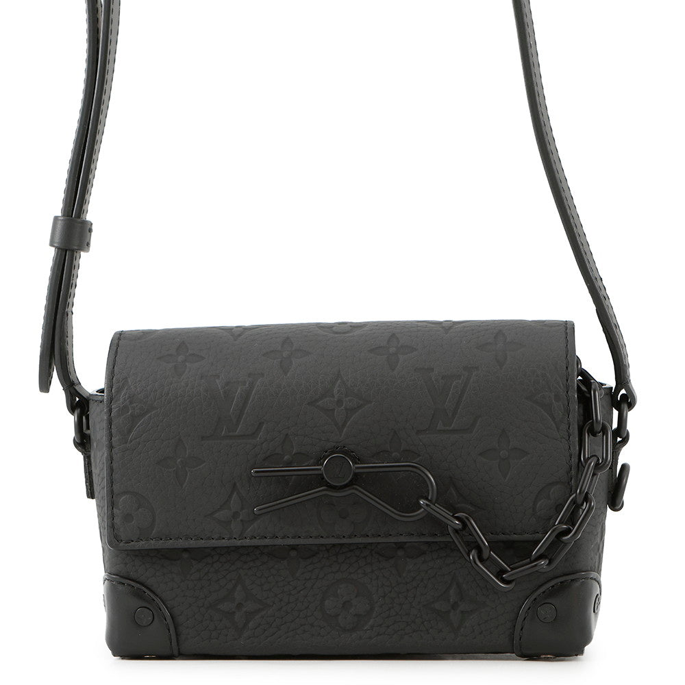 Louis Vuitton Steamer Wearable NoirM81746 ・Taurillon Monogram Wallet Case