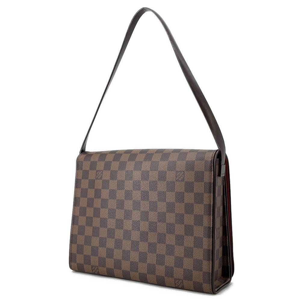 Louis Vuitton Tribeca Carre RedN51161 Ebene Canvas Damier Handbag