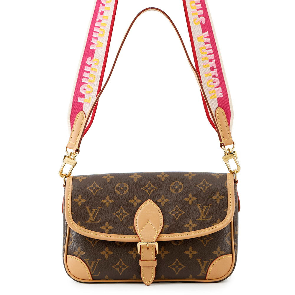 Louis Vuitton Diane NM FuchsiaM46049 Monogram Handbag