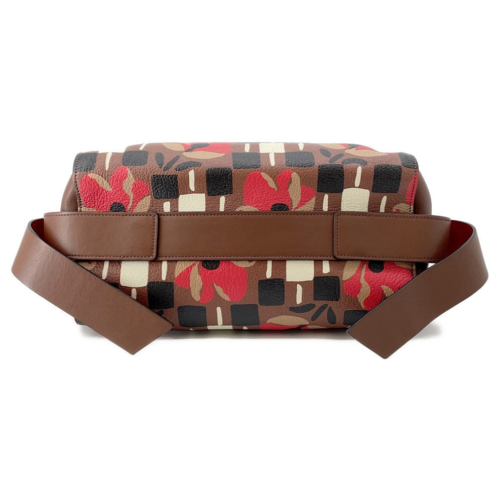 Bowling Way Handbag Multicolor Bb Pvc Leather Brown Travel Bag