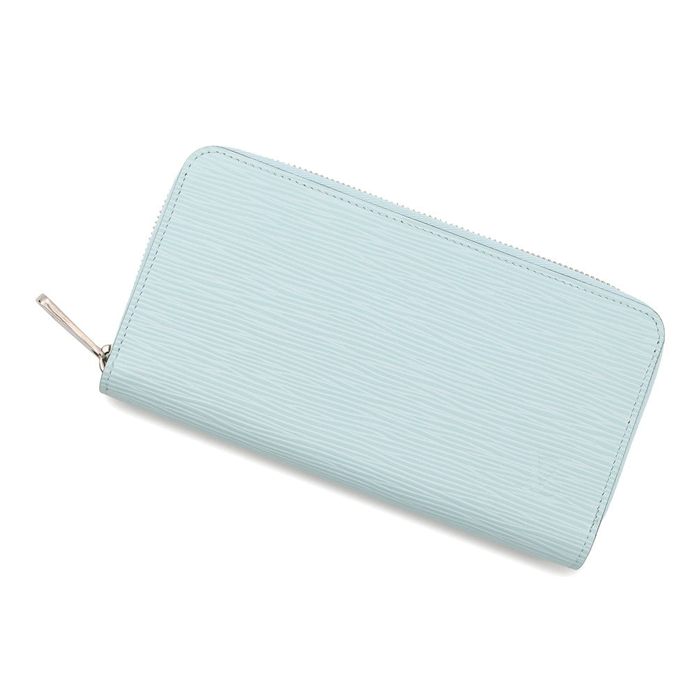 Louis Vuitton Zippy Light BlueM82141 Epi Leather Wallet Case