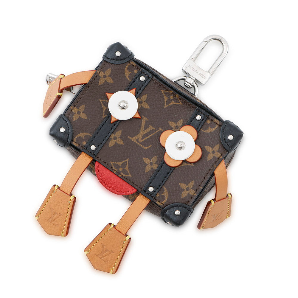 Louis Vuitton Mr. Soft Trunk BlackM01201 Macassar Monogram Canvas Brown Handbag