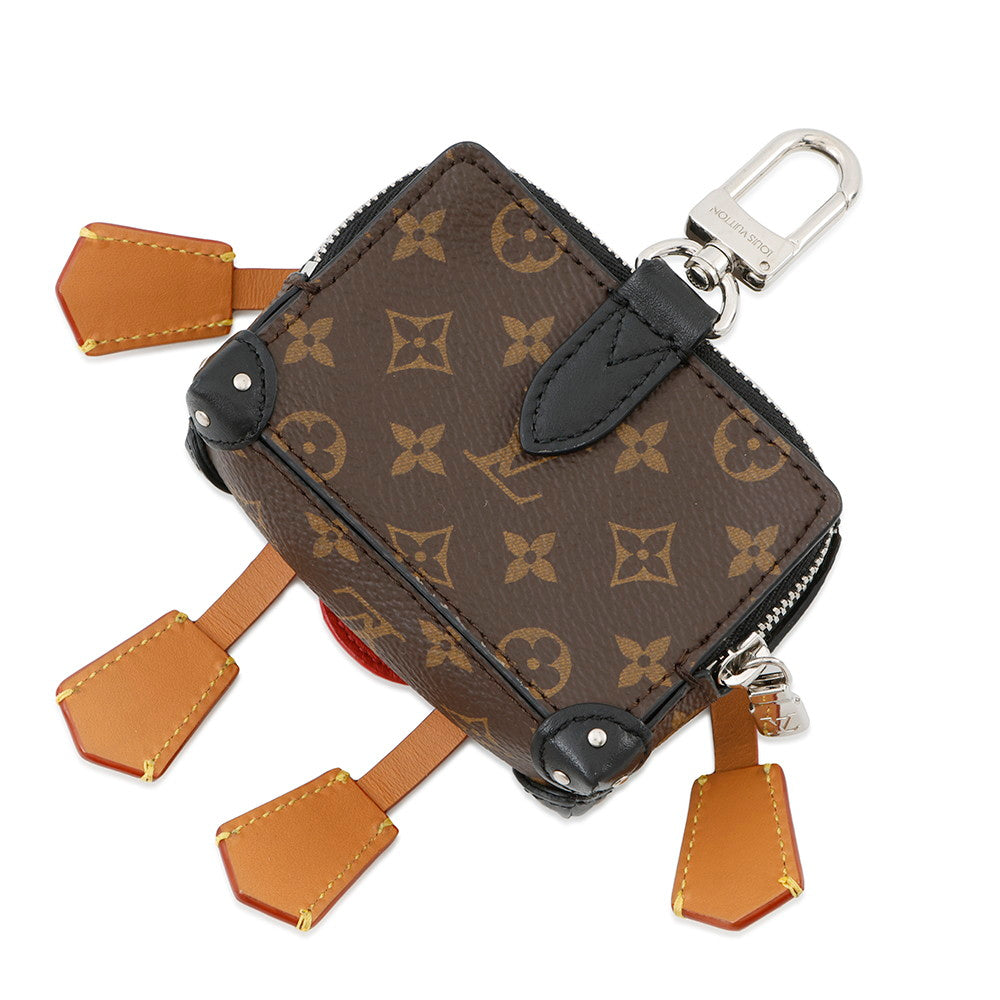 Louis Vuitton Mr. Soft Trunk BlackM01201 Macassar Monogram Canvas Brown Handbag