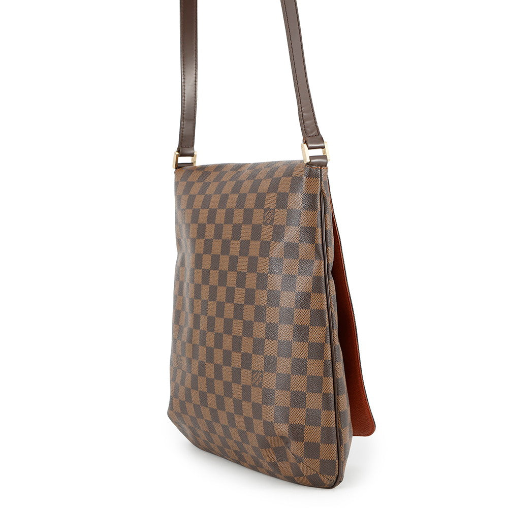 Louis Vuitton M t RedN51302 Ebene Damier Canvas Handbag