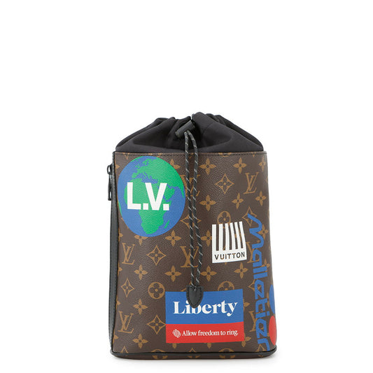 Louis Vuitton Chalk Sling MarronM44625 Monogram Crossbody Bag