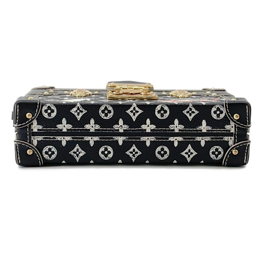 Louis Vuitton Catogram Petite Malle NoirM44437 Monogram Handbag