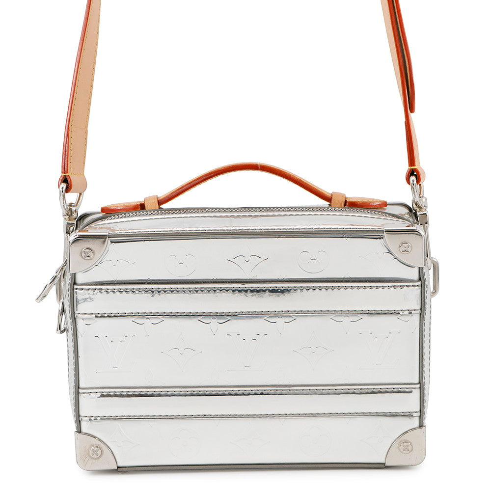 Louis Vuitton Handle ・ Soft Trunk GrayM45885 Monogram Silver Handbag