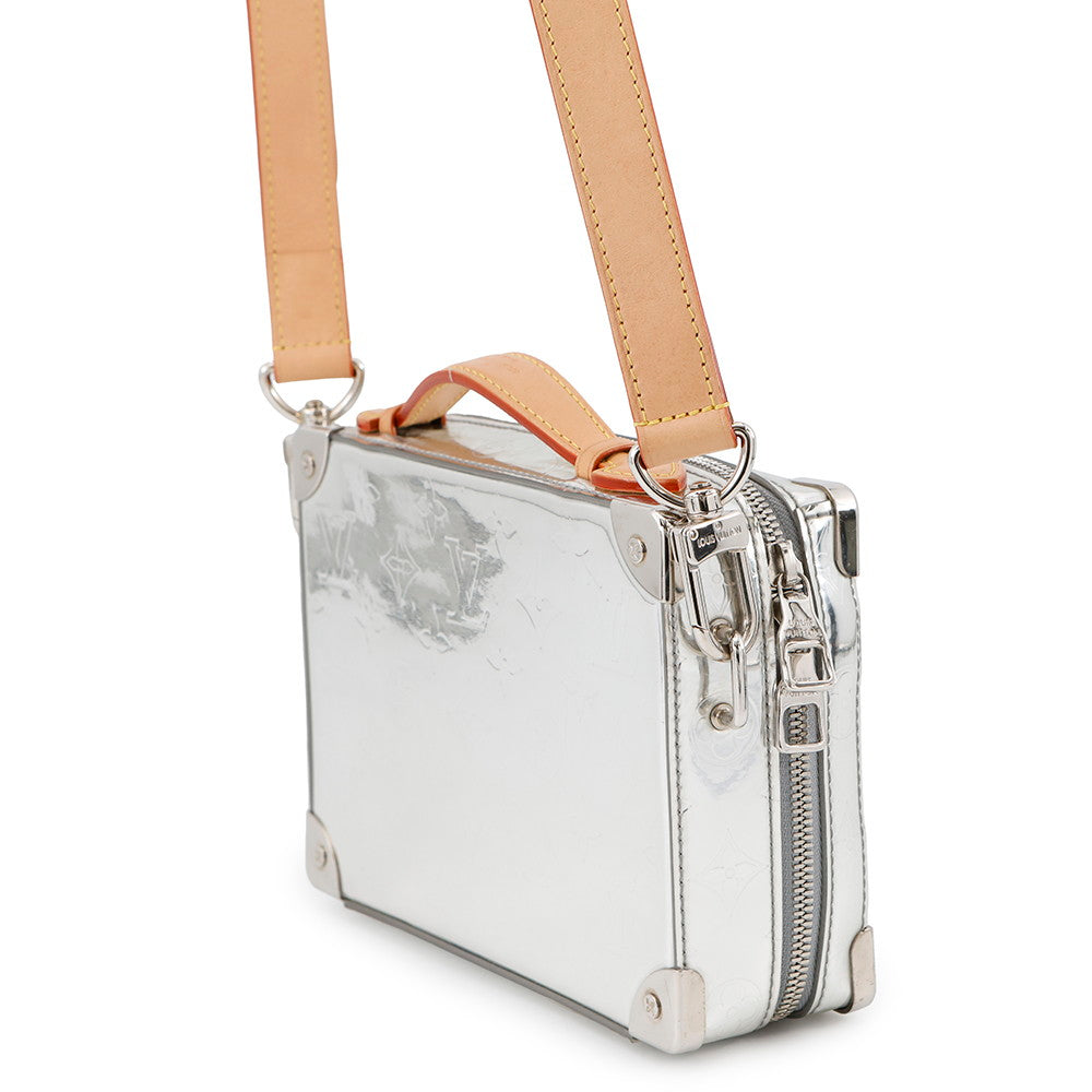 Louis Vuitton Handle ・ Soft Trunk GrayM45885 Monogram Silver Handbag