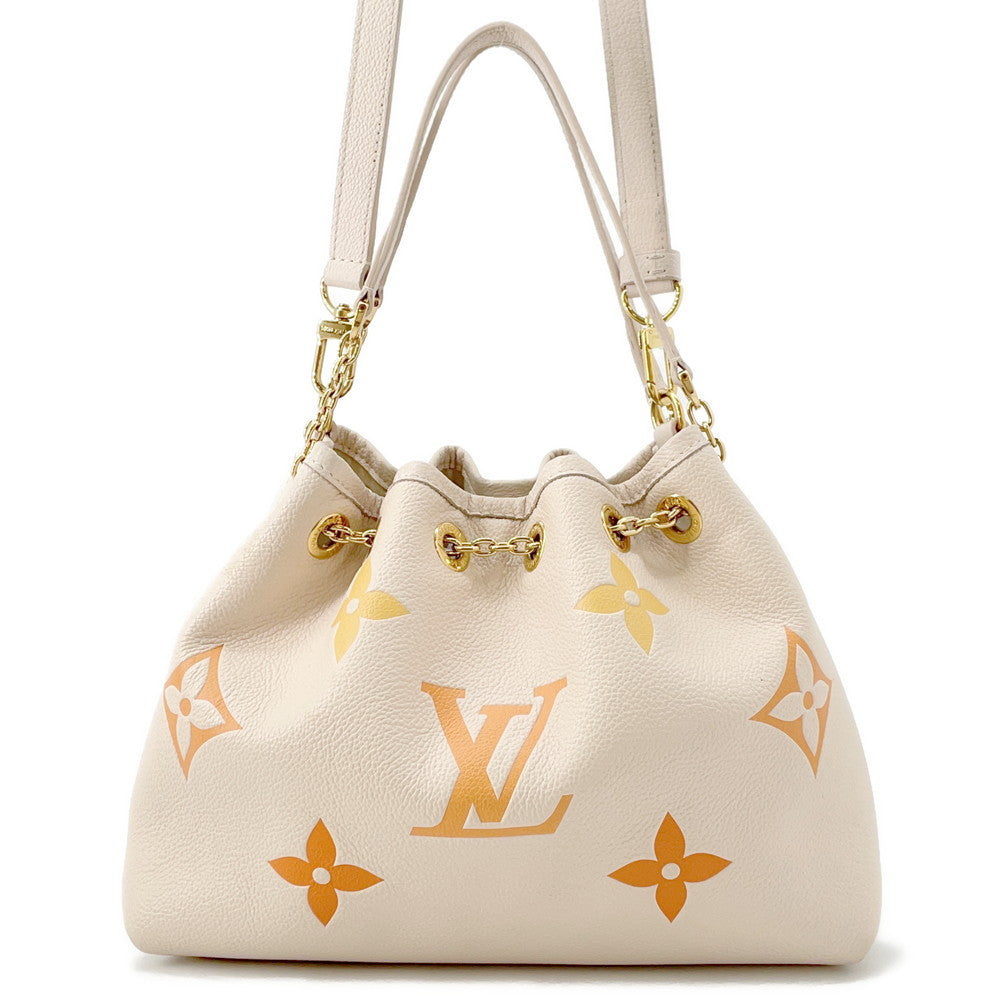 Louis Vuitton Summer Handle BeigeM46545 Empreinte Monogram Leather Handbag