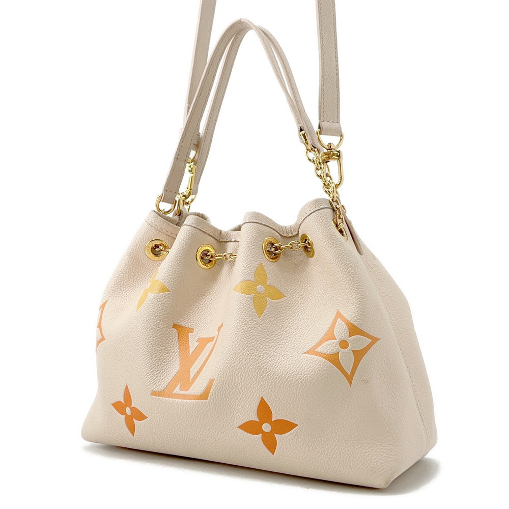 Louis Vuitton Summer Handle BeigeM46545 Empreinte Monogram Leather Handbag