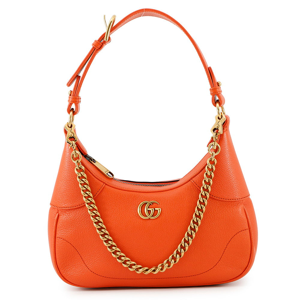 Gucci Aphrodite Orange731817 Leather Shoulder Bag