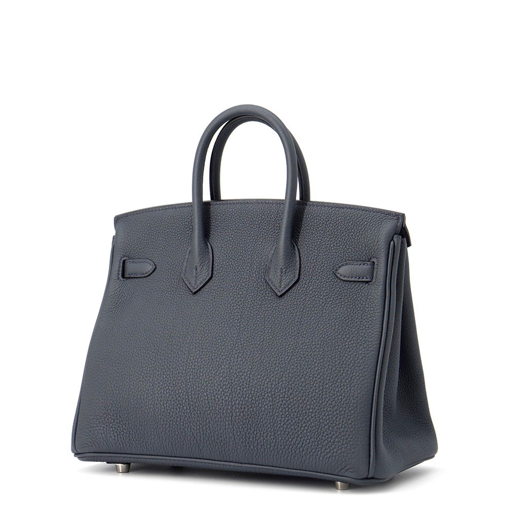 Birkin Grimist Togo Size Handbag Leather Travel Bag