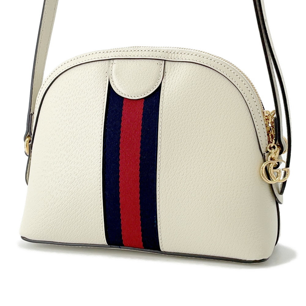 Gucci Ophidia White719881 Leather Shoulder Bag