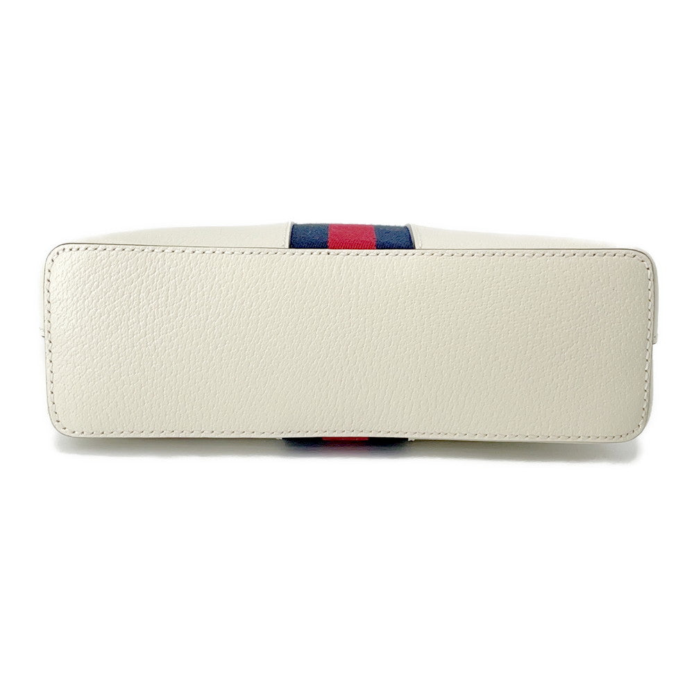 Gucci Ophidia White719881 Leather Shoulder Bag
