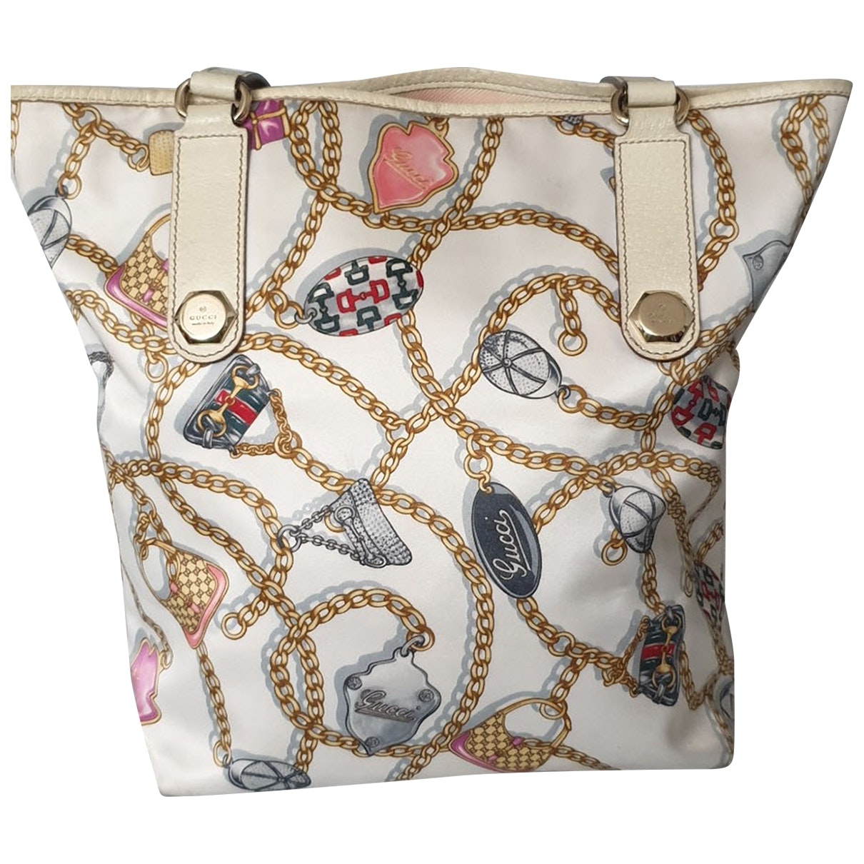 Gucci multicolour cloth handbag