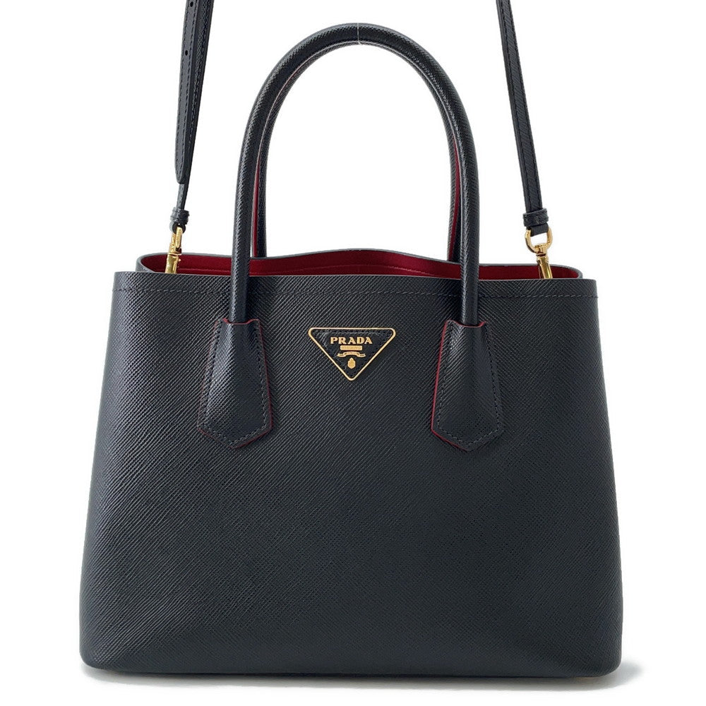Saffiano Wayhandbag Bg Leather Black Travel Bag