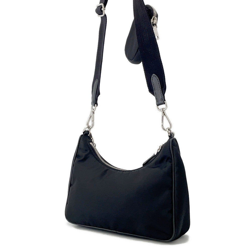 Re Edition Shoulder Bag Bh Nylon Black