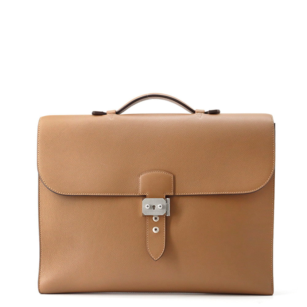 Sac A Depeches Light Tabac Camel Evercolor Travel Bag
