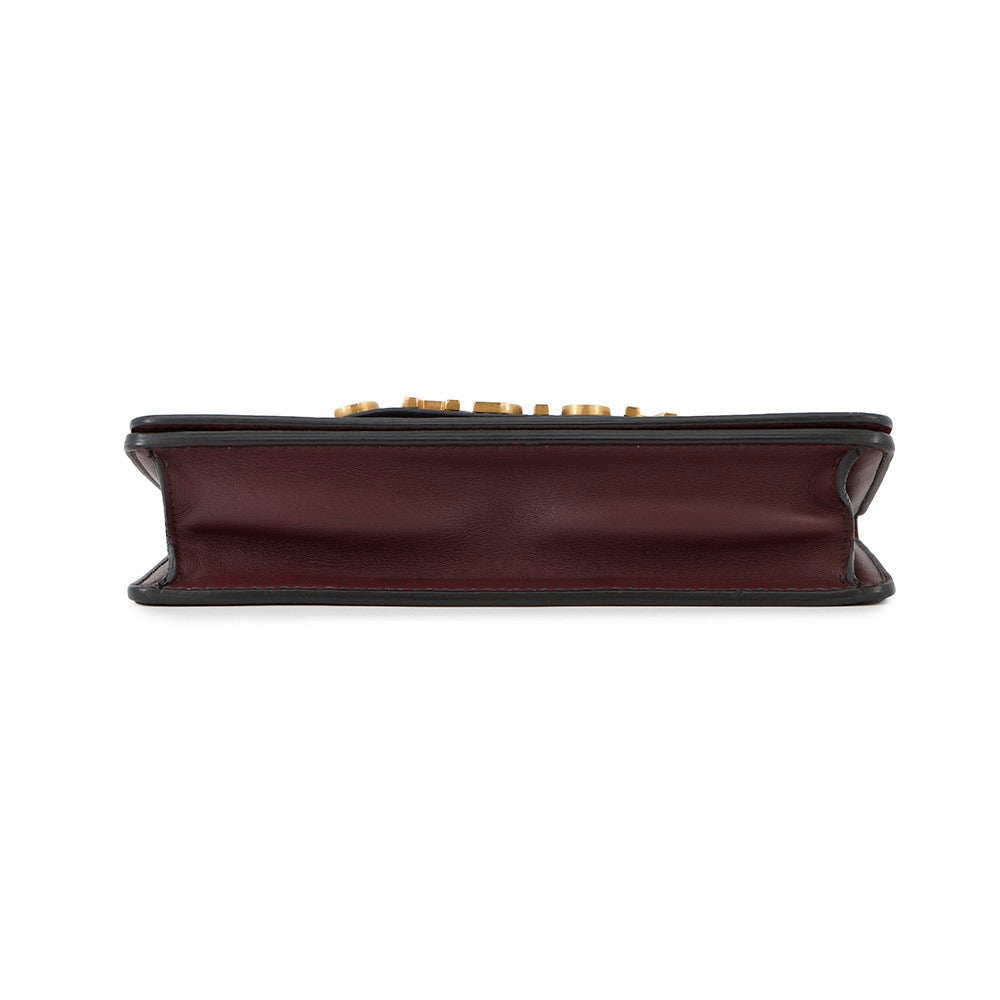 Dior J' Chainshoulder Bordeaux Handbag Leather Shoulder Bag