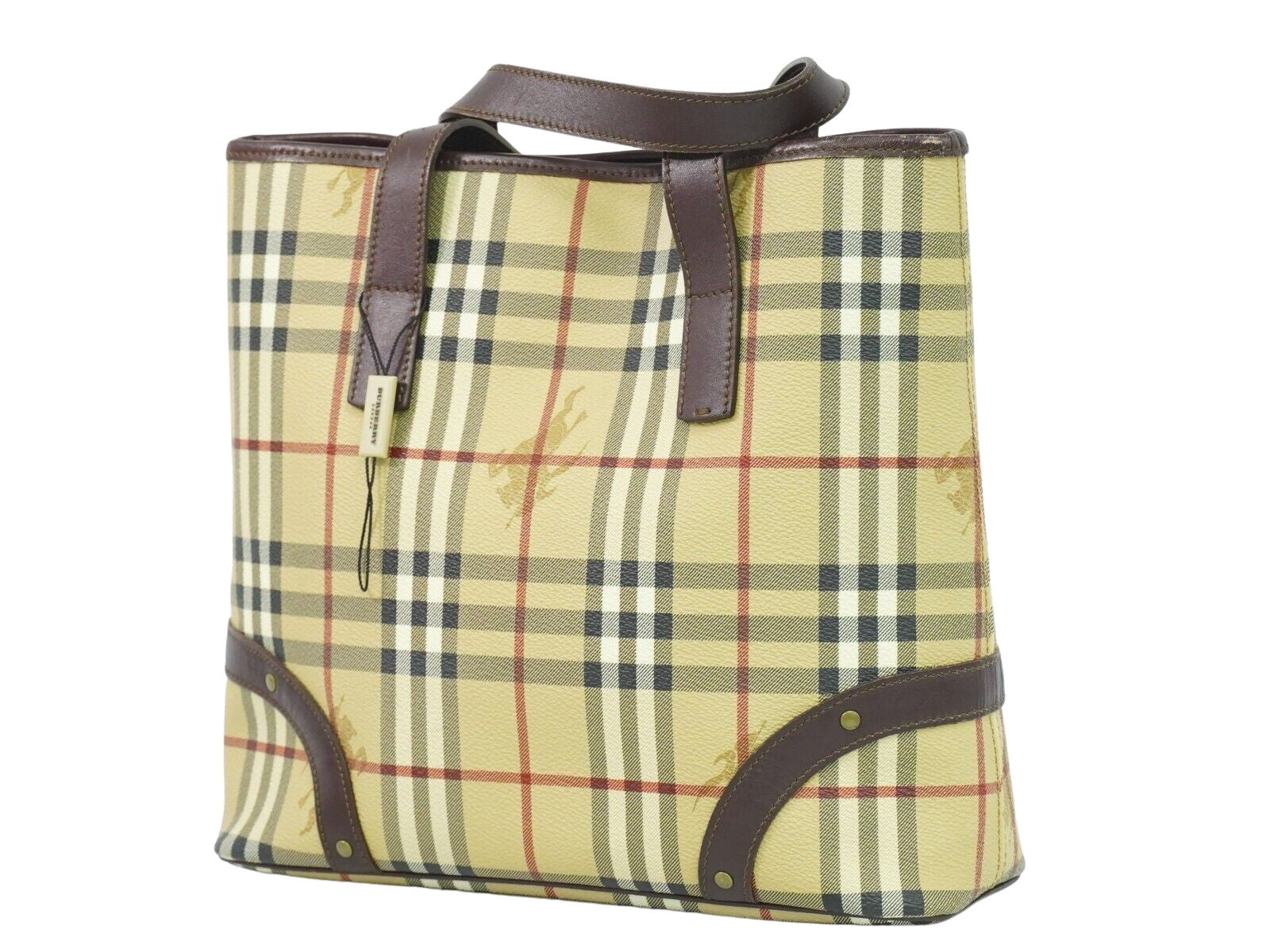 Burberry Luxury Nova Check Tote Tote Bag Check Tote 29