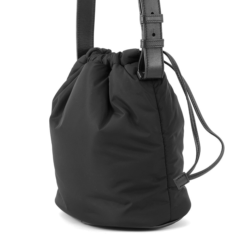Saint Paris Rive Gauche Bucket Bag Black710261 Leather Nylon