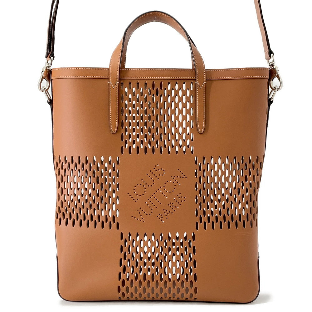Louis Vuitton Hippo NS BrownM85130 Nomade・ Leather Handbag