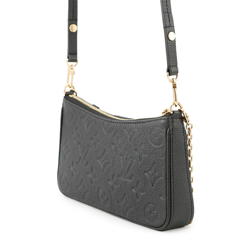 Louis Vuitton Easy NoirM80349 Monogram Empreinte Leather Handbag