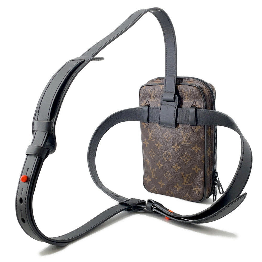 Louis Vuitton Utility side NoirM44428 Solar Powered Ray Monogram Handbag 2