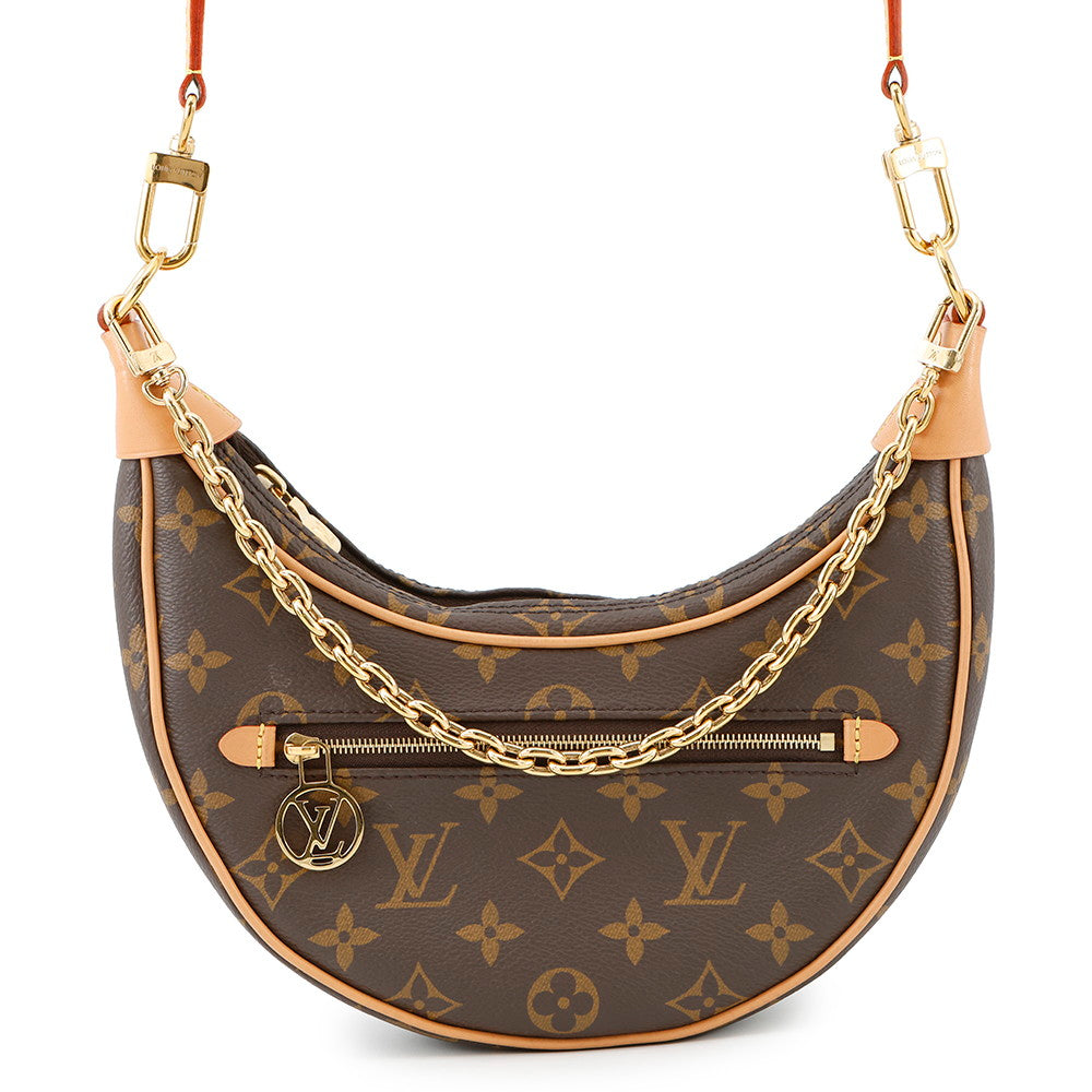 Louis Vuitton loop BrownM81098 Monogram Handbag